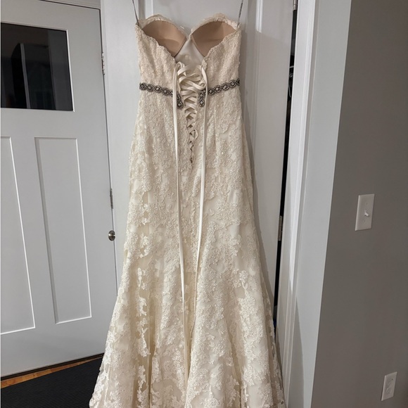 Maggie Sorttero Wedding Dress size 6 - Picture 2 of 4